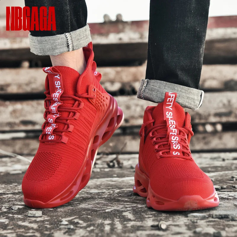 Mens Safety Shoe Boots Steel Toe Anti Puncture Waterproof Lightweight Composite Toe Work Shoes for Construction Outdoor 250918