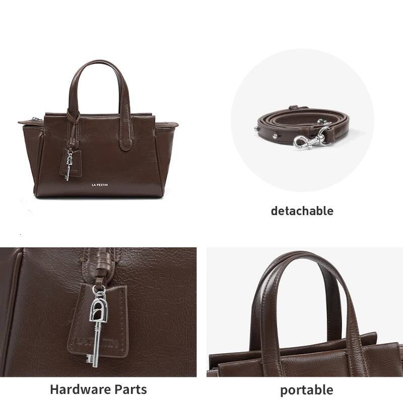 LA FESTIN Original 2025 New Handbag Woman Fashion Shoulder Tote Brand Bags Lady Cross Body Bag with Key Pendant
