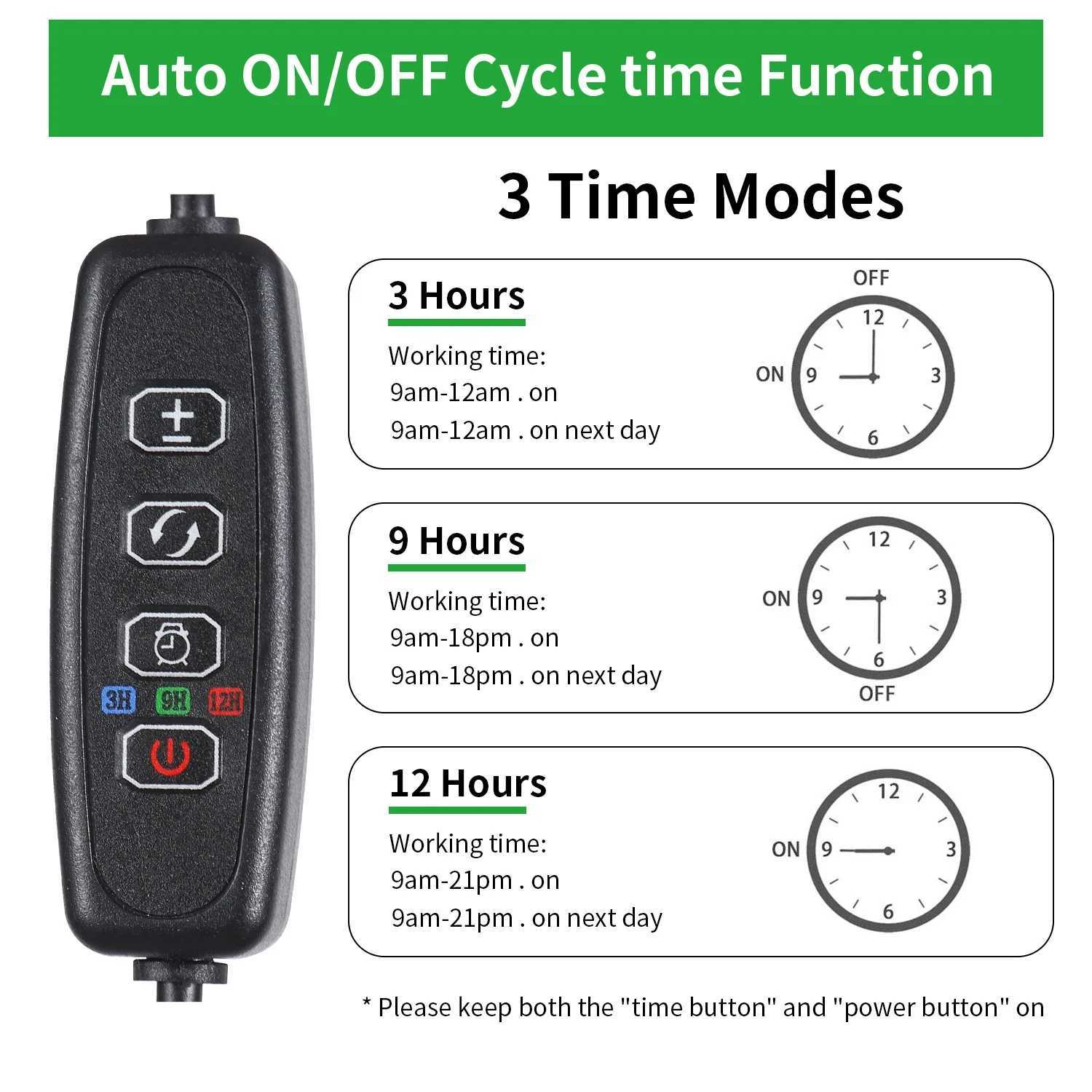 USB LED Plant Grow Light Indoor Garden 10 Dimmable Levels Grow Light Full Spectrum Timer Setting Hydroponic Greenhouse 3H9H12H C250919