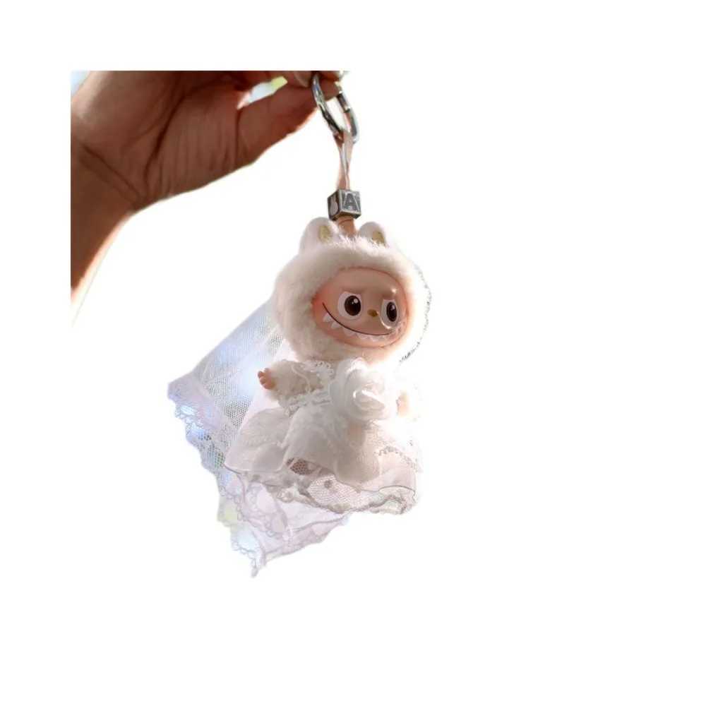 For 10cm Labubu 40 Mini Doll Clothes Clothing Set Outfit Accessories For Korea Kpop Exo Labubu Idol Wedding Dress Gift C250919