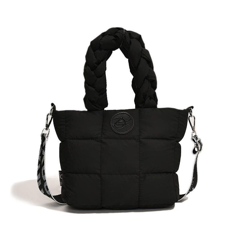 2025 New Fashion Women's Bag Cotton Down Handbag Designer Crossbody Bag