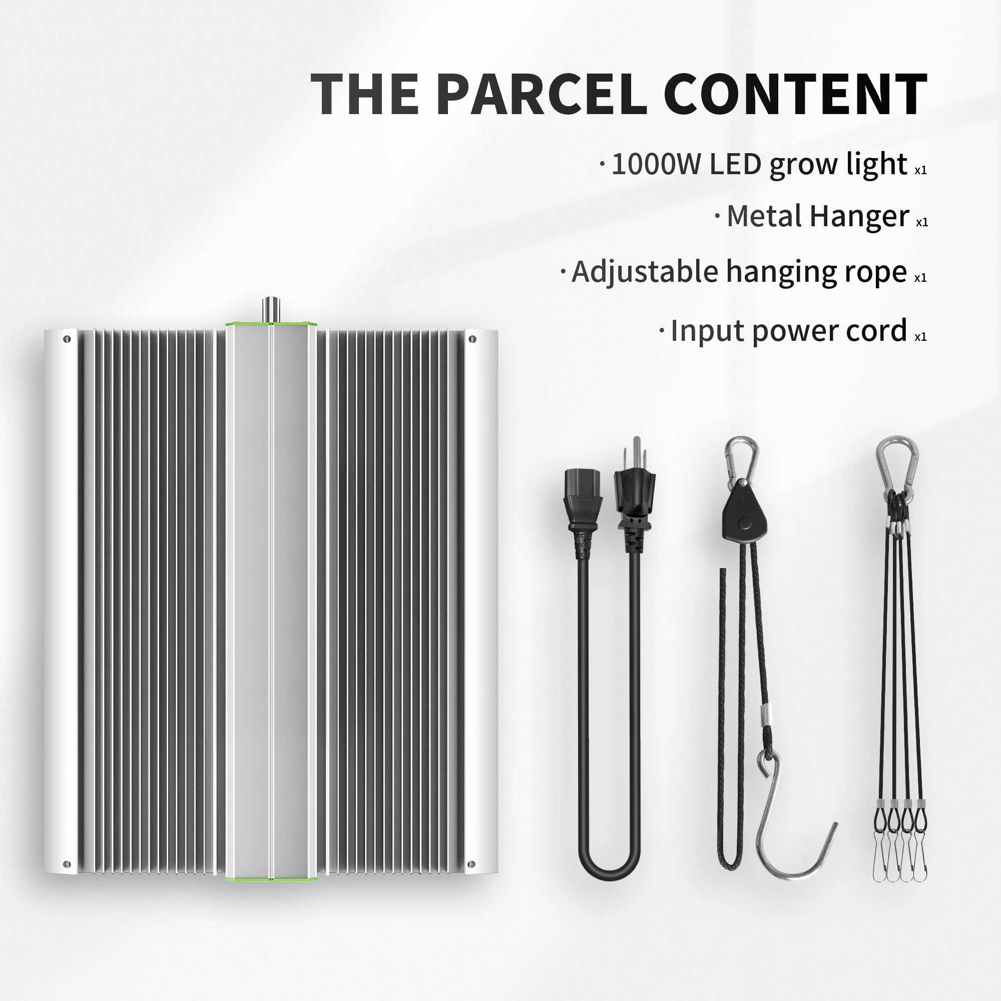 BESTVA Grow Light Full Spectrum BP1000 80W Dimmable Quantum Board LM281B Grow Led for Indoor Plants Seed Veg Flower Greenhouse C250919