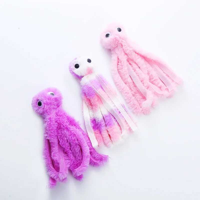 Cat Toy Cute Octopus Plush Toy Bite Resistant Teeth Interactive Play Pet Supplies Cat Dog Toys Octopus X250918