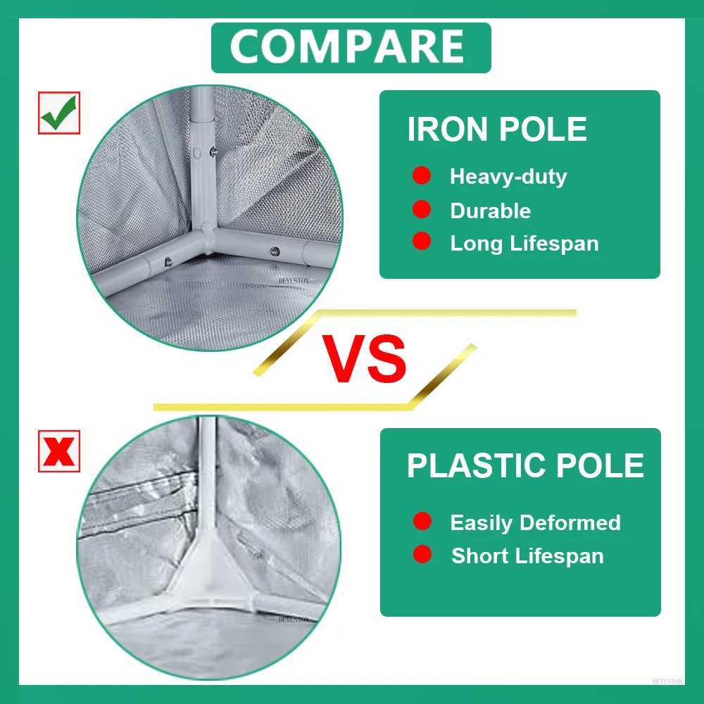 BEYLSION Grow Tent Growbox Plant Tent Indoor Hydroponics Grow Room Tent Growing Tent For Indoor Greenhouse Growing Plants Mylar C250919