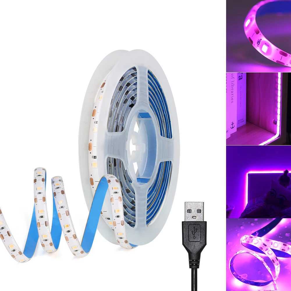 DC 5V USB LED Grow Light Strip Light Full Spectrum Plant Light Greenhouse Phytolamp for Plants Hydroponics Growing Grow Lamp C250919