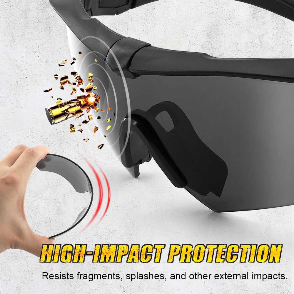 YUEDIO2025 3 Lens tactical goggles windproofdustproofUVproof suitable for shooting military and outdoor sports J250919