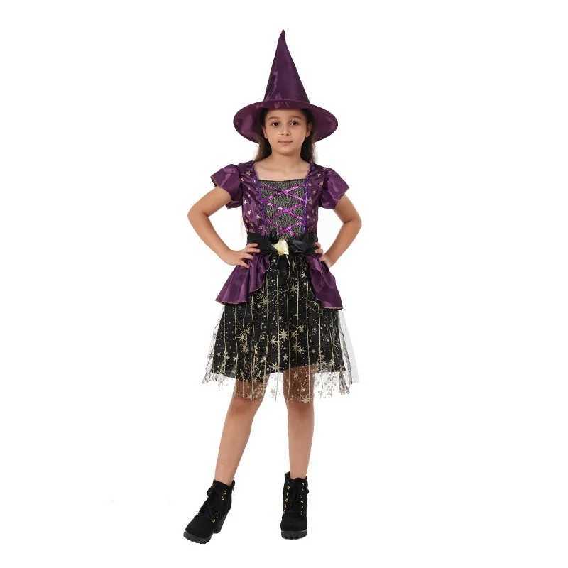 Halloween Costume Little Witch Performance Set Halloween Girl Witch Play Costume L250918