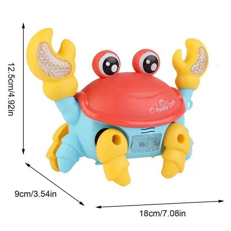 Kids Induction Crawling Crab Octopus Walking Toy Baby Electronic Pets Musical Toys Educational Toddler Moving Toy Christmas Gift X250918