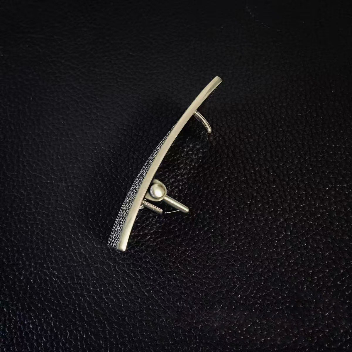 S925 sterling silver belt button top fashion cross flower five pointed star suit belt button personalized punk hip-hop style couple gift