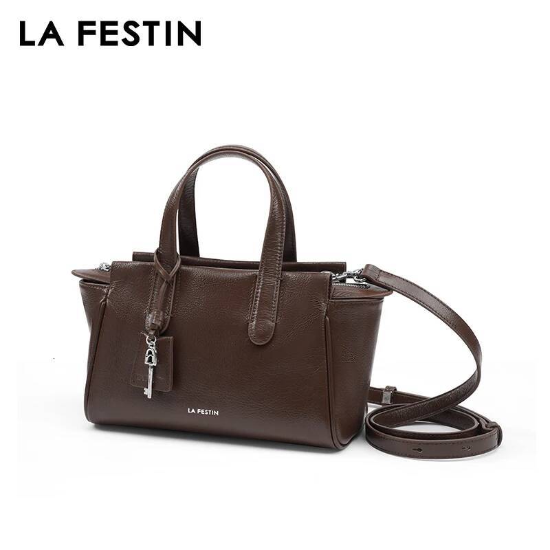 LA FESTIN Original 2025 New Handbag Woman Fashion Shoulder Tote Brand Bags Lady Cross Body Bag with Key Pendant