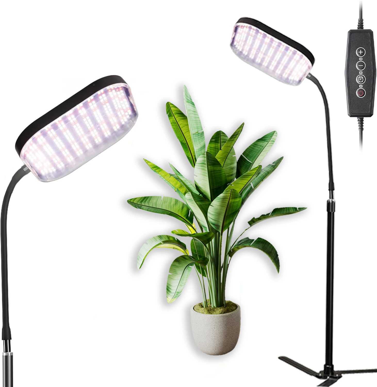 Plant Grow Light LED Full Spectrum Plant Growing Lamp for Home Office Indoor PlantsAdjustable Height Auto Timer C250919