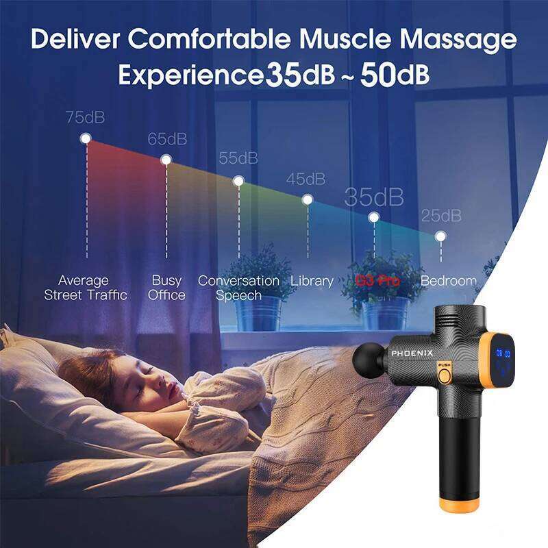 Phoenix A2 Muscle Relaxation Deep Tissue Massager Dynamic Vibrator Back Portable Handheld Display Fascia Gun Massage