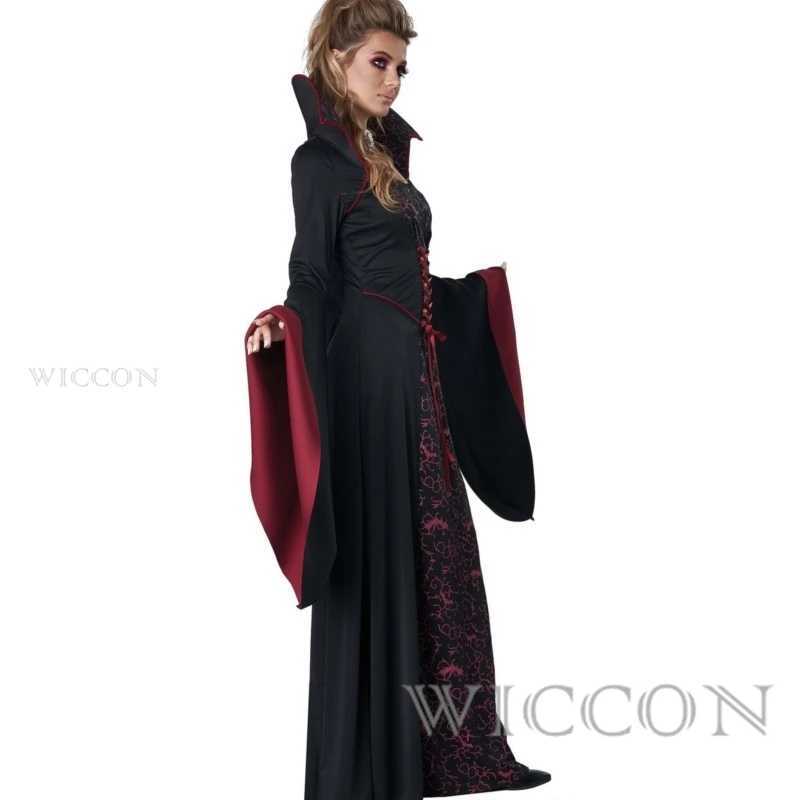 Halloween Cosplay Witch Vampire Costume for Kids Girls Disfraz Carnival Dress Up Party Mujer Childrens Performance Clothing L250918