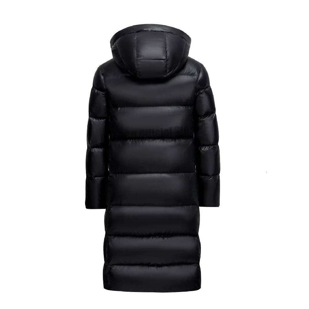 Top Grade Men's Women Thick (Winter) Warm X-long Jackets 2023 New Arrivals Winter 90% White Goose Down Couple Hooded Coat