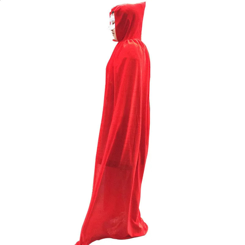 Unisex Adult Velvet Cloak Casual Solid Hooded Cape For Halloween Party Final Destination Capes Poncho And Men 250917