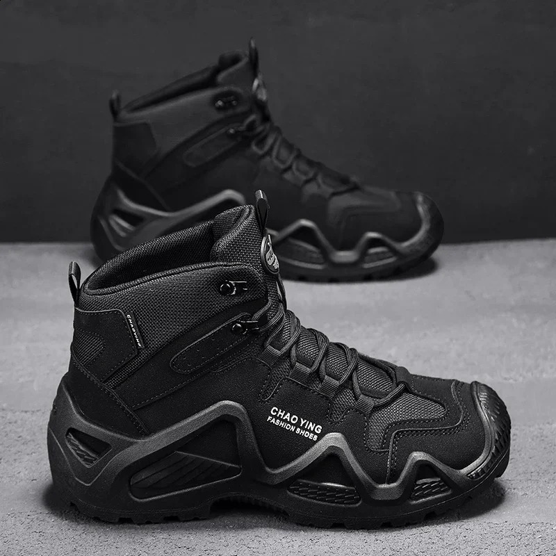 Winter sheepskin boots Mens style British fashion Outdoor casual walking shoes with breathable n 250919