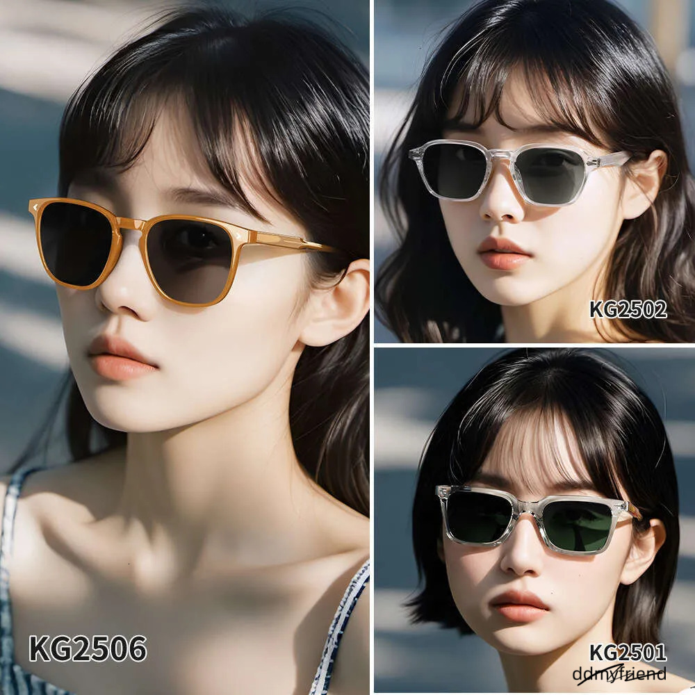Tr90 KG Series Sunglasses - Uv400 Polarized, Trendy Polygon Frame, Punk & Hiphop Style For Men/Women (Kg2501-Tortoise) ddmyfriend