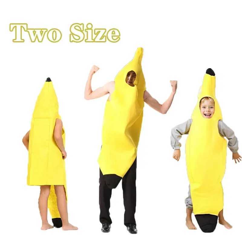 Halloween Costumes Childrens Performance Costume Fruit Banana Costume Kindergarten Stage Performance ParentChild Costume L250918