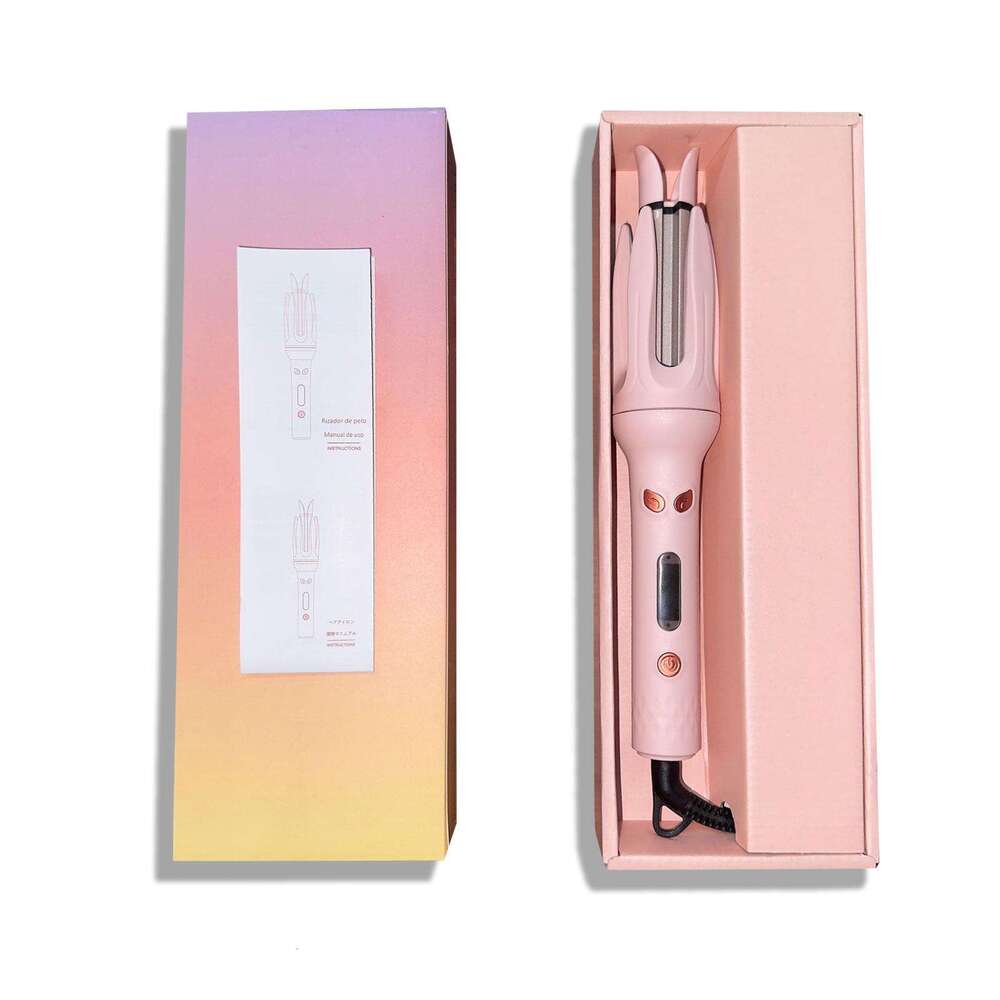 889 curling iron, 28 mm barrel, 4 temperature modes, negative ion generator, smart timer and sensor, automatic shut-off for safety