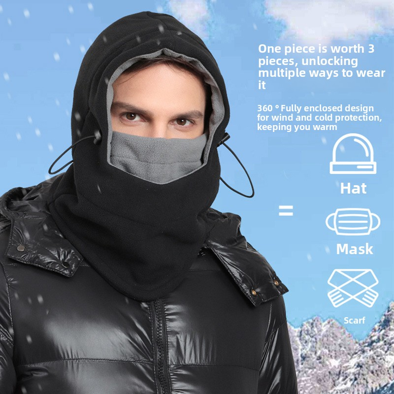 Adjustable Balaclava Ski Mask Winter Warm Face Cover Unisex Windproof Breathable Cold Weather Gear Suitable for Skiing Outdoor Work Motorcycling Snowb