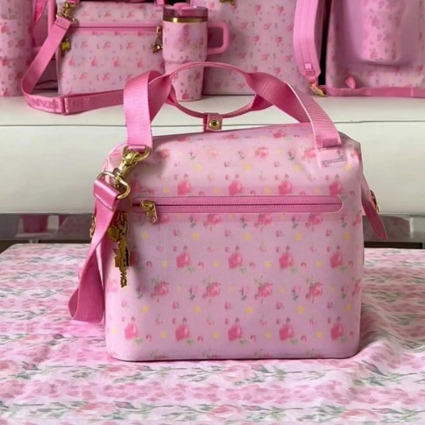 Ibiza Sunset Lunch Bags All Day Julienne Mini Soft Cooler Box for 40oz Cup Match Tumblers Sets Bags