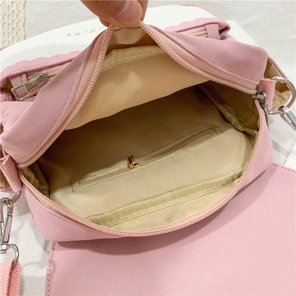 Women Lolita Bow Tie Fashion Shoulder Bags Japanese Style Cute Rabbit Crossbody Bag Girls Kawaii Satchel Bag Sweet Messenger BagXJ250918