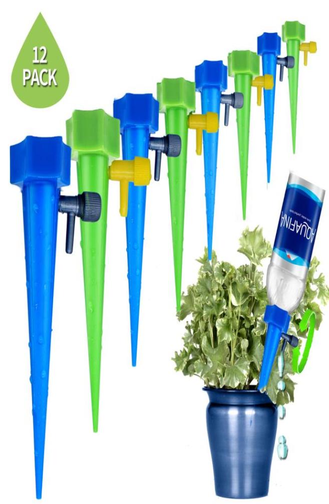 Plant Waterer Self Watering Devices Vacation Plant Watering Spikes Automatic Drip Irrigation Water Stakes System Pack of 127270539
