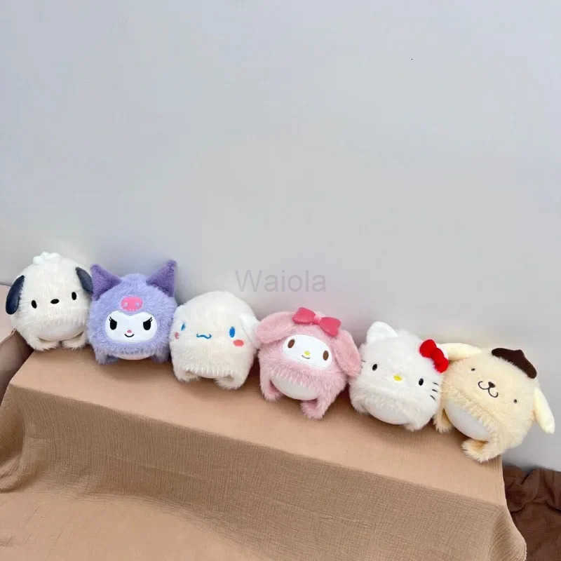 Sanrio Hello Kitty Cinnamoroll Anime Kawaii Ins Soft Baby Hat Cute Cartoon Cute Kuromi Warm Ear Protection Cap Gifts for Kids L250919