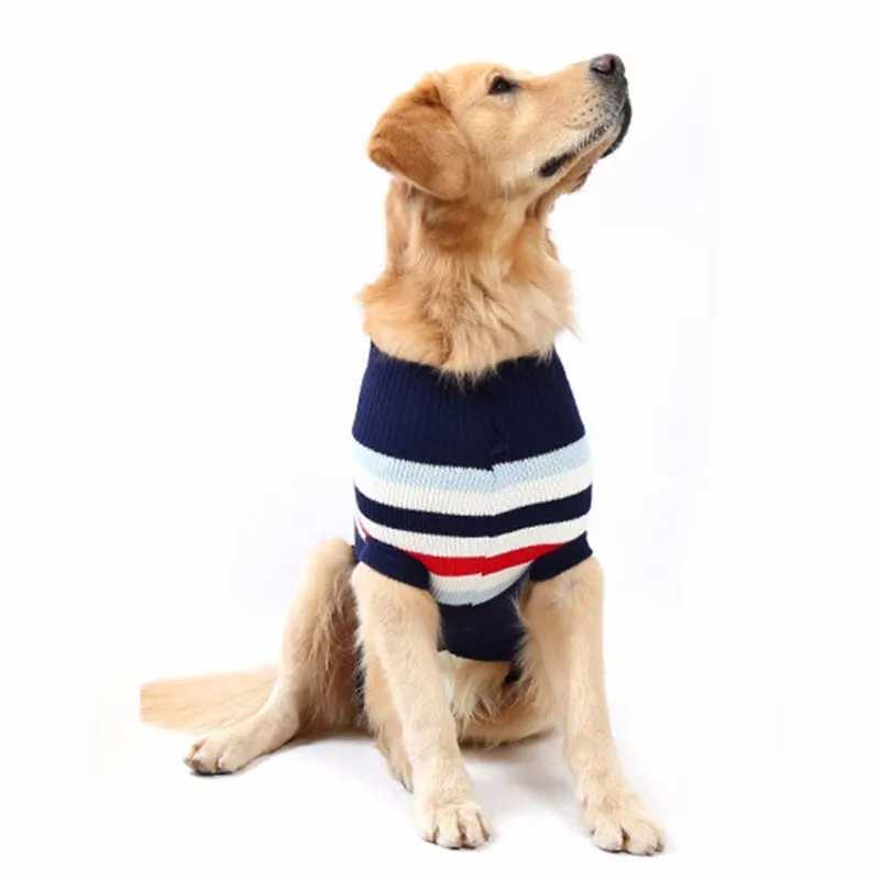 Hot Fashion Comfortable XS4XL Large Pet Dog Sweater Cute Dog Clothes In Winter Big Dog Clothes Small Puppy Winter Sweater S25911