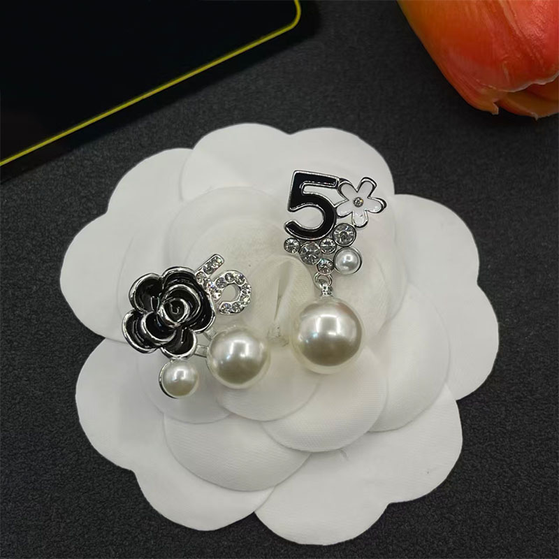 Brand CC Earrings Classic C shaped Earrings Stainless Steel Women's Designer Earrings 925 Silver Jewelry Earrings Gift