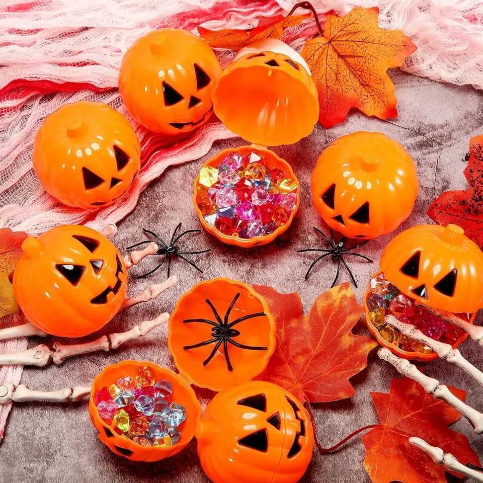 1050PCS Fun Pumpkin Small Gift Storage Box Halloween Tricky Halloween Decoration Pinata Easter Stuff Carnival Party Favor C250919