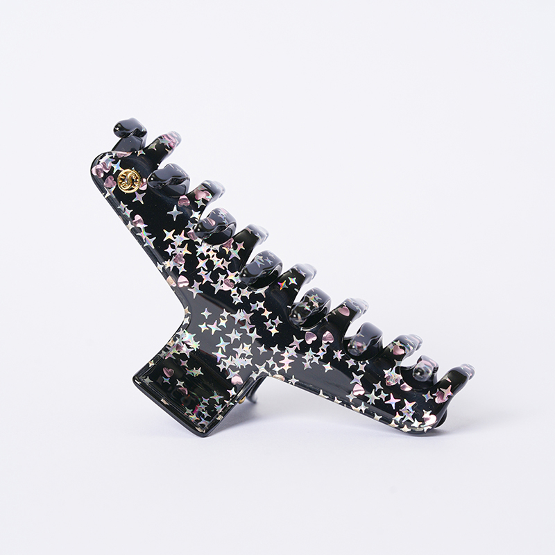 New Acetic Acid Board Disc Hair Clipper Fashionable Geometric Hair Claw Shaped Hair Clipper Simple and Elegant Hair Accessories