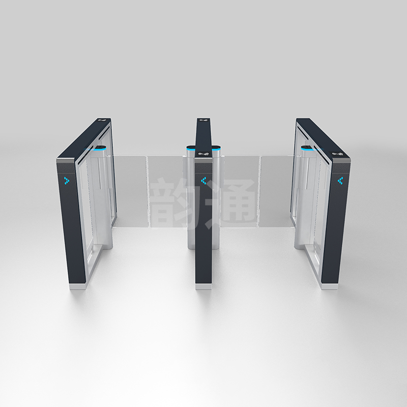 Yuntong Smart Bi - directional Swing Gate for Scenic Area Entrance/Exit, Face Recognition & Card Swipe Access Control System-NO01