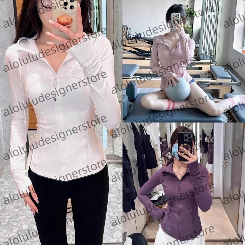 2025 10A Gym sets Jackets and shorts Yoga Jackets Workout Elastic Waist leggings Fitness quick dry fitness Activewear Sweatshirt Zip sets jackets 6914