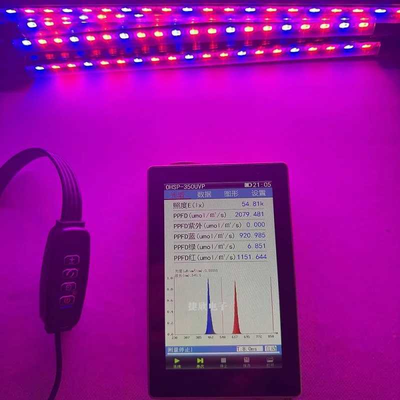 USB Led Grow Lights For Indoor Plants With Full Spectrum 4000K Pot Plant Light Adjustable Clip Auto Timer 3912 Hours C250919