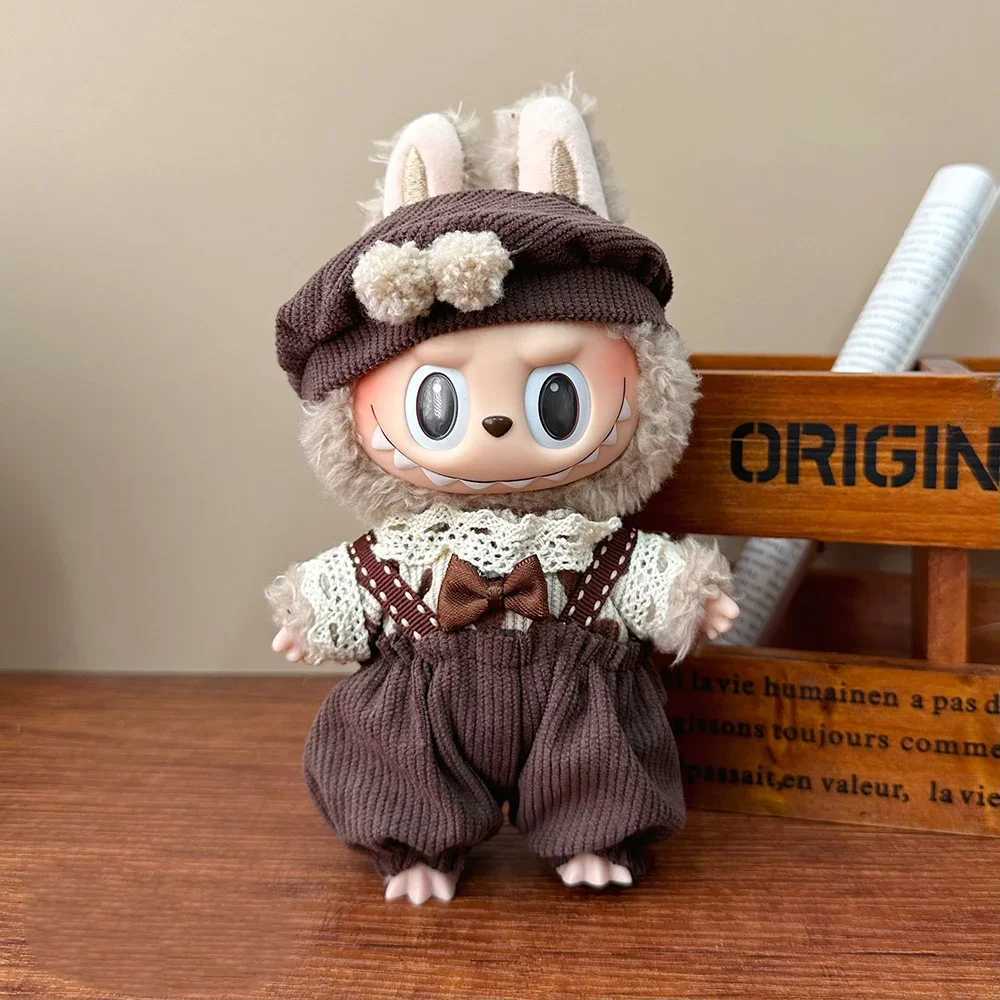 Labubu Fashion Clothes Hoodies Doll Clothes Color Match Hoodies Dolls Accessories For 17cm Labubu Doll Clothes Gift C250919