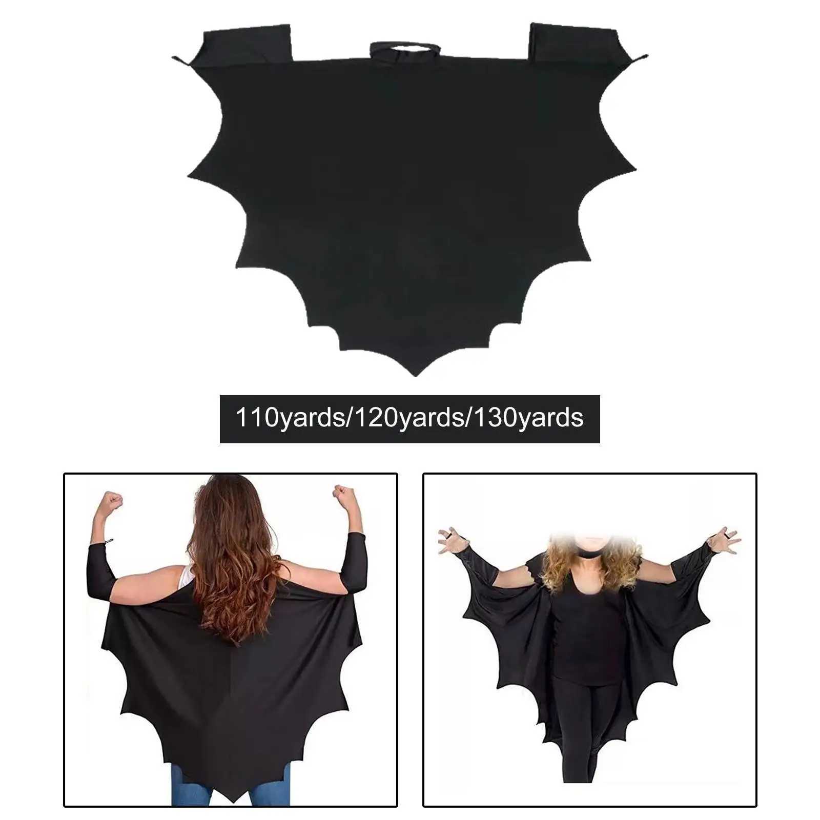 Halloween Bat Costume Vampire Cosplay Fancy Dress up Women Men Adult Child Games for Party Festival Carnival Movie Theme Prop L250918