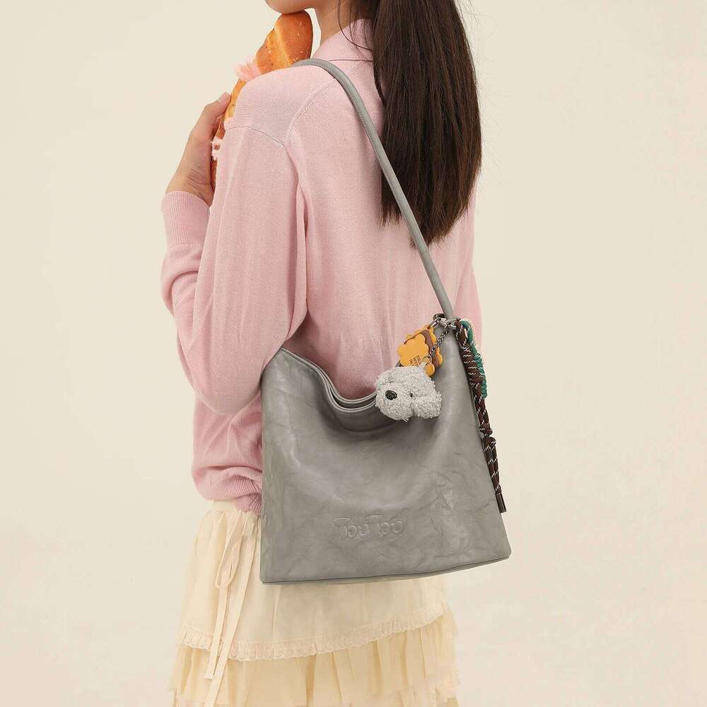 Designer Bag Luxury Bag TOUTOU Original Commuter Bucket Autumn Imitation Plant Leather Large Capacity Single Shoulder Underarm Bag Christmas Gift