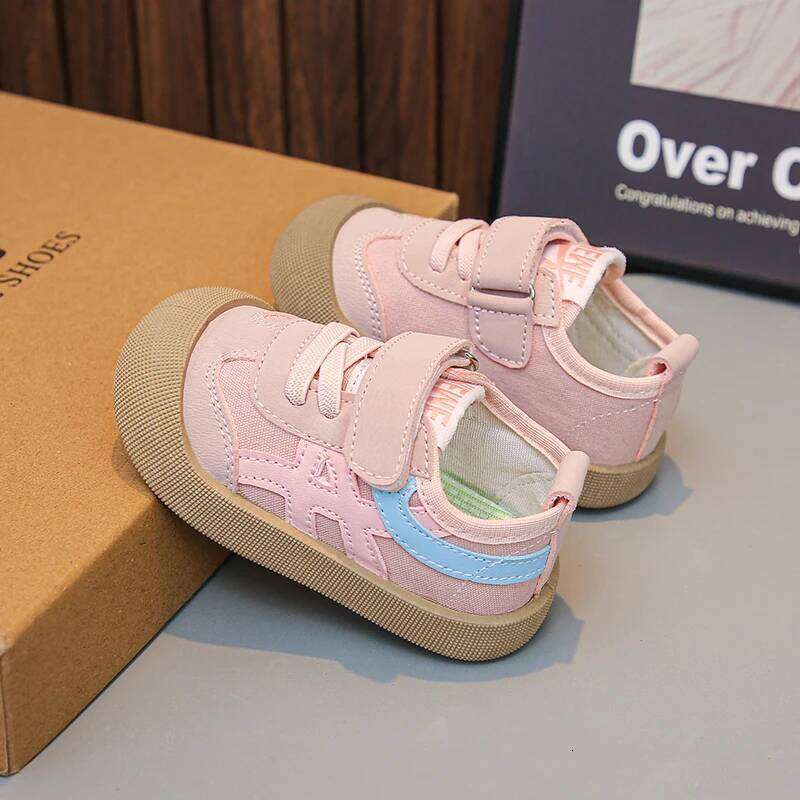 2025 Girls Autumn New Style Soft Bottom Dequn for Toddlers Learning to Walk Children's Footwear Kids Shoes
