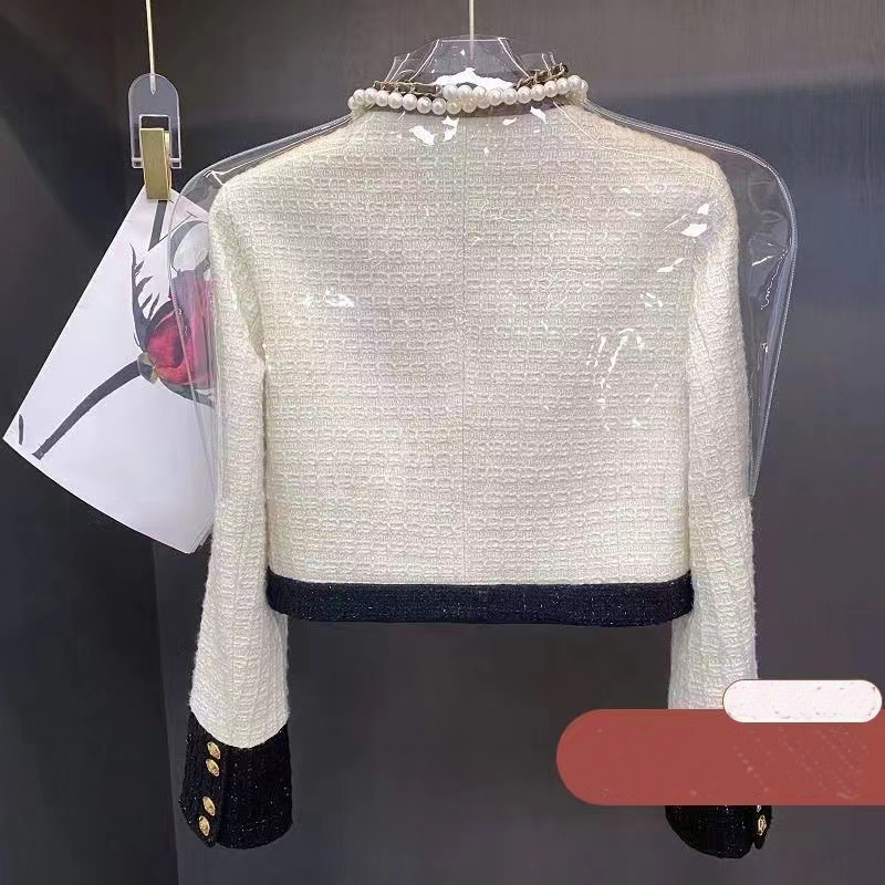 2026 Spring and Autumn New High Quality Women's Advanced Leisure Style Color Matching Floral Short Jacket Top