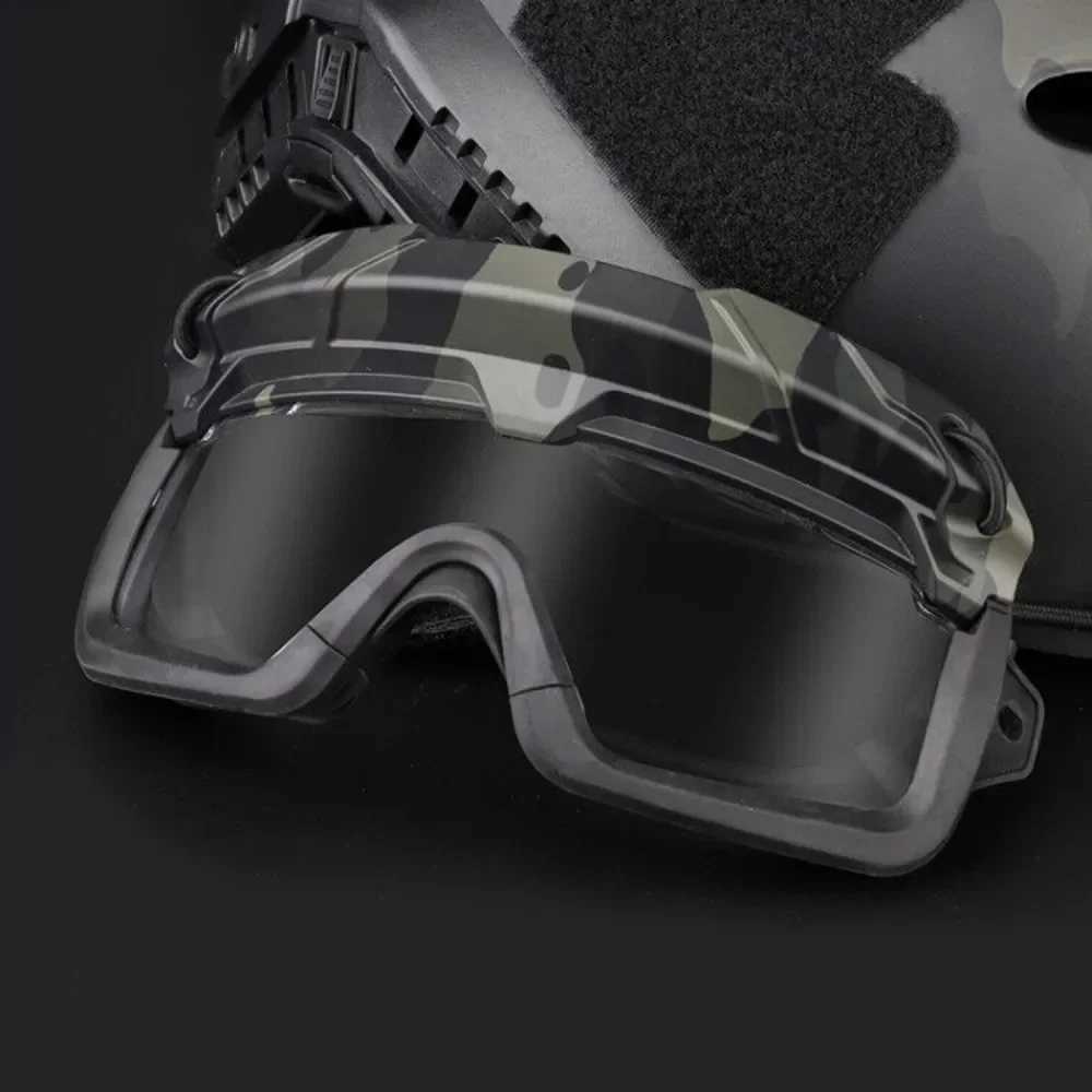 Sports Sunglasses for Men Women 2 Modes Airsoft Goggles Riding Eye Protection for Hiking Paintball Hunting Gear J250919