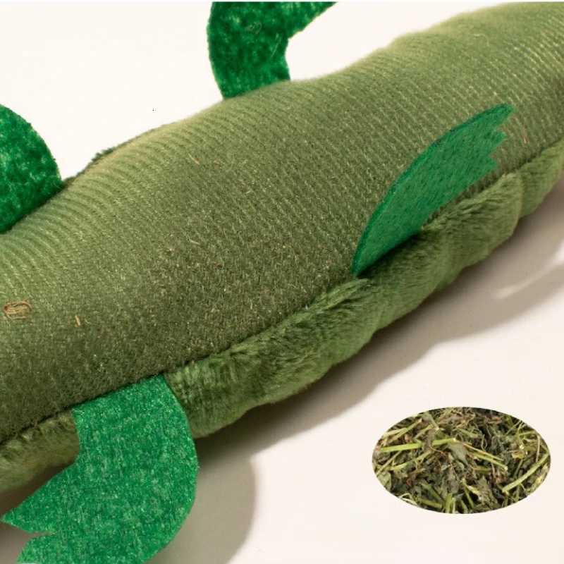 Cat Plush Toy Catnip Interactive Kitten Chew Toy Simulated Crocodile Training Playing Funny Cat Catnip Toy Accessories X250918