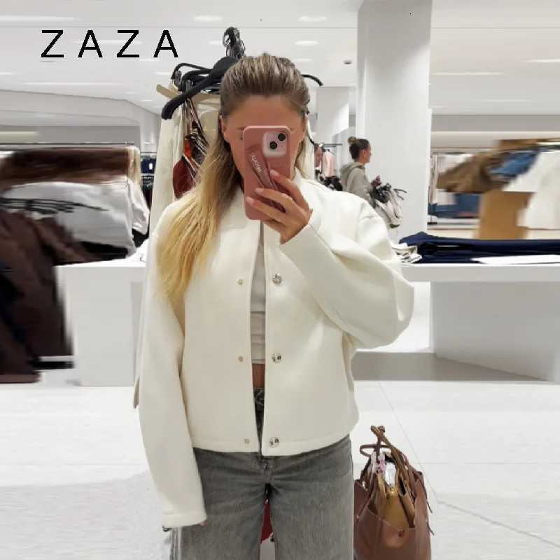 Autumn Winter Woolen Blended Solid Jacket For Women O Neck Single Breasted Casual Coat 2025 New Lady Fashion Commuter Streetwear Z250918