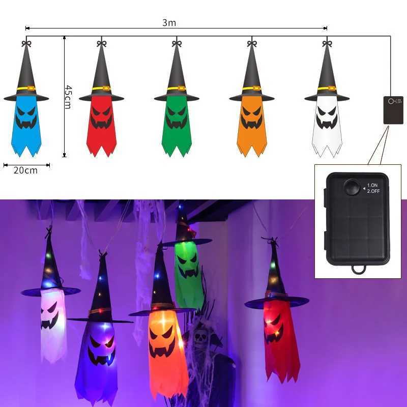 Halloween Pumpkin Ghost Decoration Scene Arrangement Pumpkin Lantern Emit Light Accessories Outdoor Decoration Light C250919