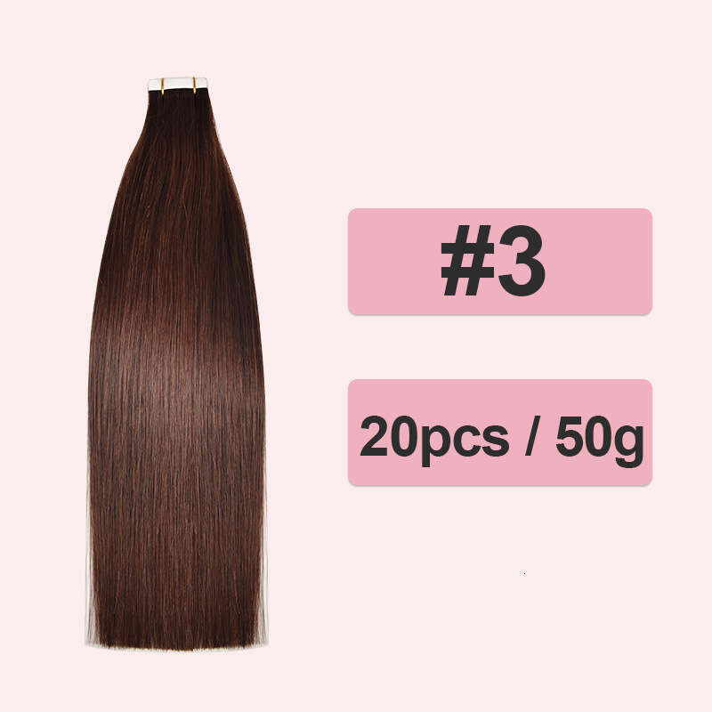 Full PU Tape-in Human Hair Extensions