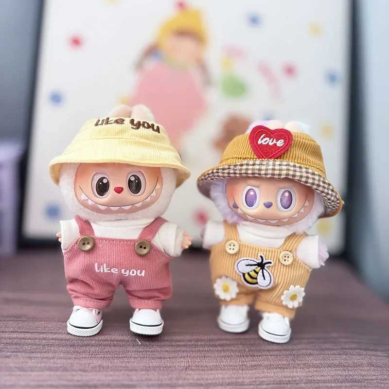 Doll Fashion Clothes for Labubu fresh style highquality The Monster Sitting Party accessory clothing Strap pants gitf C250919