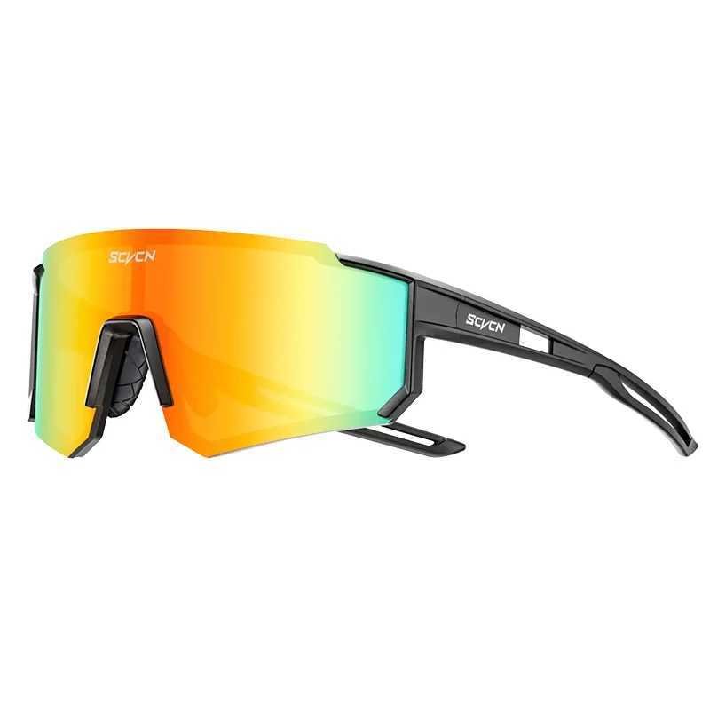SCVCN Outdoor Cycling Sunglasses Men MTB Driving Bike Glasses Sports Climbing Hinking Eyewear Glasses Women MTB UV400 Goggles J250919