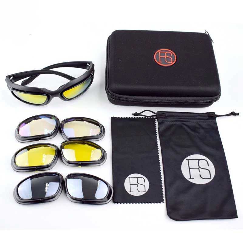 X7 Polarized Sunglasses Tactical Glasses Military Goggles C5 Hunting Shooting Eyewear Outdoor Mountaineering Hiking Glasses J250919