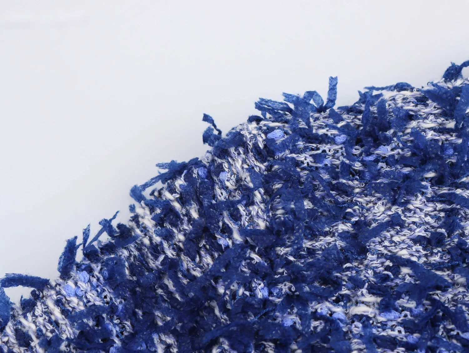 French Heavy Industry Blue Short Knitted Jacket Womens Early Spring Style Elegant And High And Sweater Cardigan Z250918