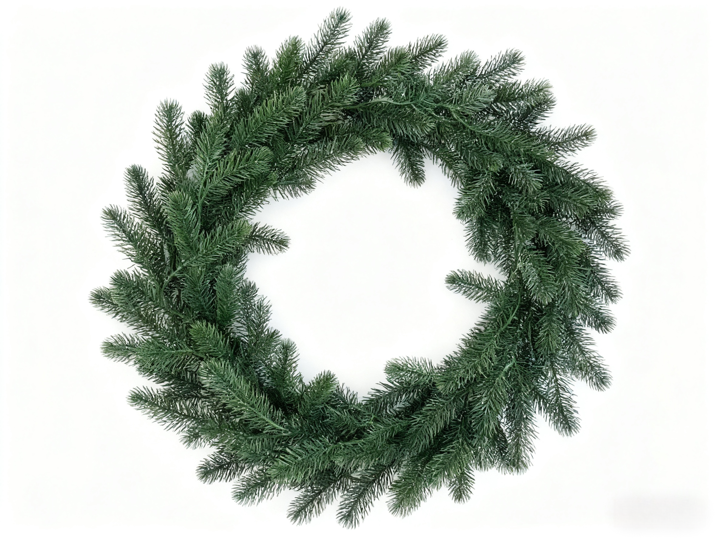 Simulation Christmas Rattan Outdoor Artificial Flower Fake Green Plant Decoration Home Christmas Mall Decoration Ornament PE Pine Needle Rattan Wholes